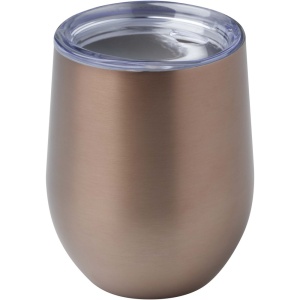 Pahar termoizolant vidat Corzo 350 ml din oțel inoxidabil reciclat, certificat RCS, din cupru - Img 4