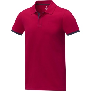 Polo bicolor pentru bărbați cu mânecă scurtă Morgan, XS - Img 2