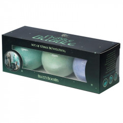Set cadou 3 bile efervescente pentru baie Hubble Bubble