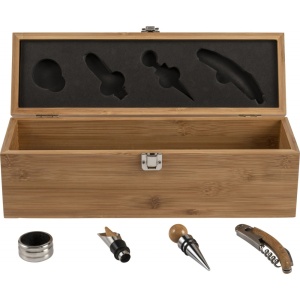 Set cadou vin din bambus Gareth