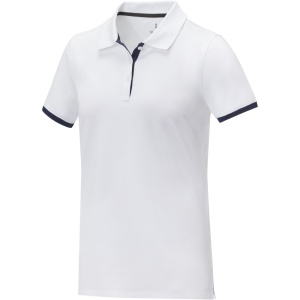 Polo bicolor Morgan pentru femei cu mânecă scurtă, L - Img 1