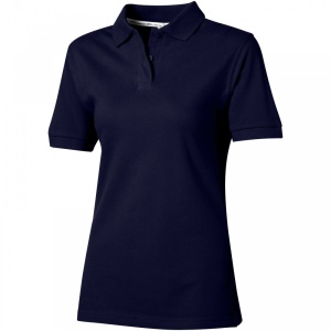 Polo cu mânecă scurtă pentru femei, cu imprimeu frontal, XL - Img 2