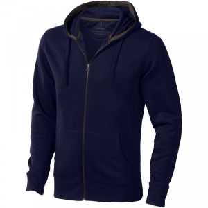 Pulover Arora cu glugă și fermoar complet, 3XL - Img 1