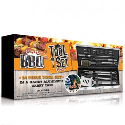 Set ustensile gratar Professional BBQ in cutie