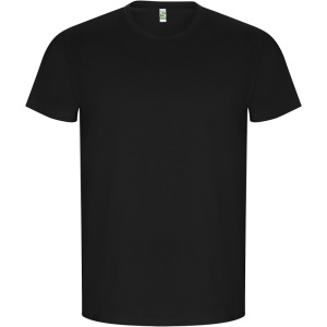 Tricou bărbătesc cu mânecă scurtă, auriu, XL - Img 7