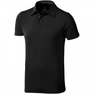 Tricou polo elastic Markham cu mânecă scurtă pentru bărbați, L - Img 3