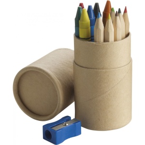 Tub de carton cu creioane Jules