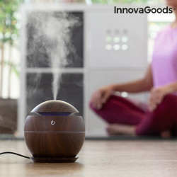 Umidificator si difuzor aromaterapie Walnut