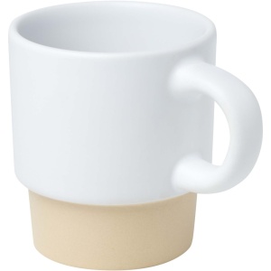 Ceașcă de espresso Olympia 130 ml, suprapunabilă, cu fund din lut - Img 1