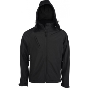 JACHETĂ SOFTSHELL CU GLUGĂ DETAȘABILĂ PENTRU BĂRBAȚI, XL - Img 2