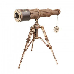 Puzzle 3D lemn Telescop