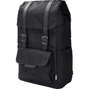 Rucsac Marlowe cu clapă din poliester twill RPET (290T)