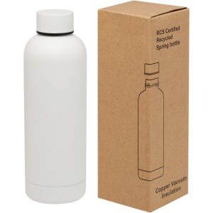 Sticlă termoizolantă Spring 500 ml din oțel inoxidabil reciclat, certificată RCS, din cupru