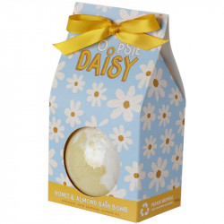 Bila efervescenta pentru baie XXL Oopsie Daisy cu miere si migdale