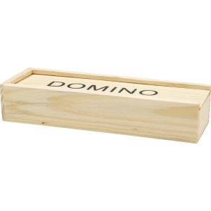 Cutie de lemn cu joc de domino Enid