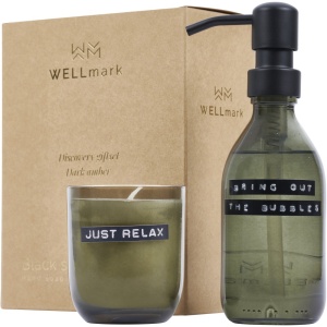 Dozator de săpun de mâini Wellmark Discovery 200 ml și parfum 150 g - Img 2