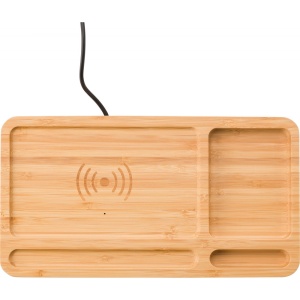 Organizator de birou din bambus Faye