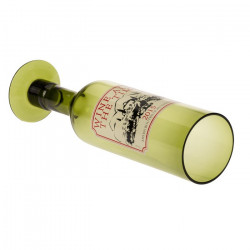 Pahar sticla de vin rasturnata