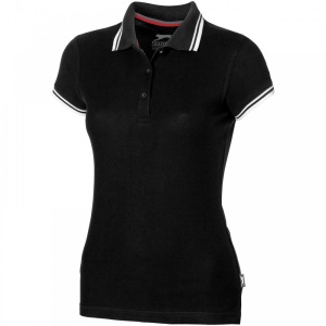Polo Deuce cu mânecă scurtă pentru femei și bordură, XL
