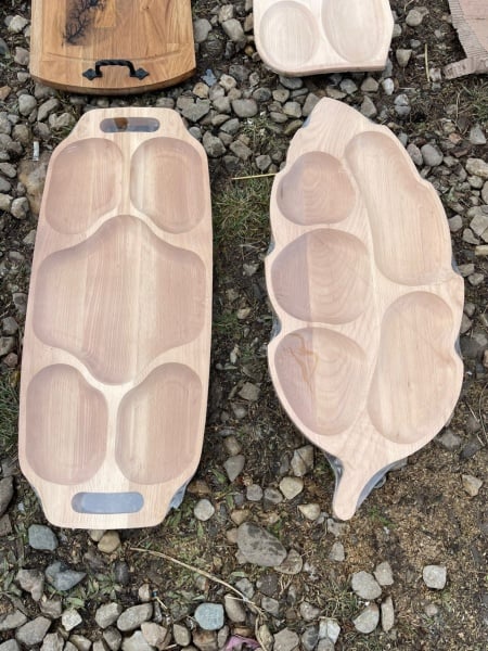 Set Platou mare 72 cm + 12 farfurii - Img 2