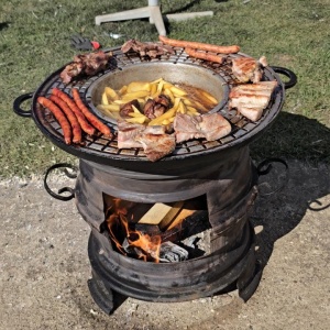 Disc grill cu 3 funcții