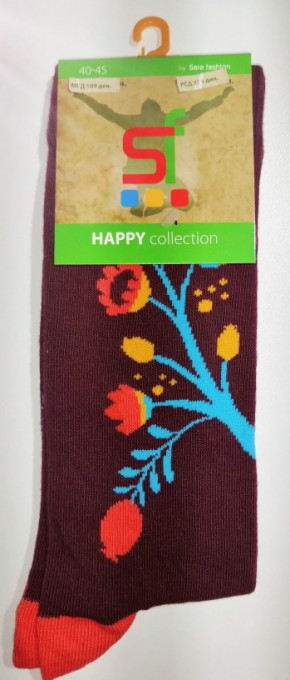 Čarape sa motivom cveća vel: 40-45