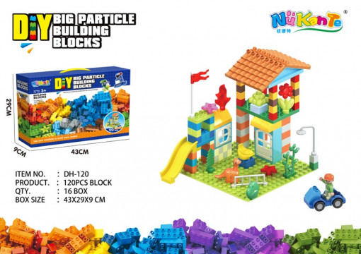 Kocke 120 delića kućica Dino