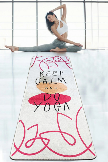 Joga podloga Keep Calm Do Yoga 12