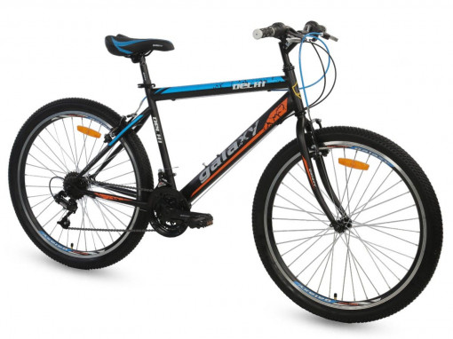 Bicikl DELHI 26"/18 crna/plava/narandžasta