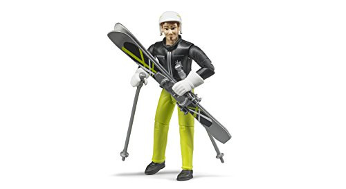 Figura skijaš sa opremom