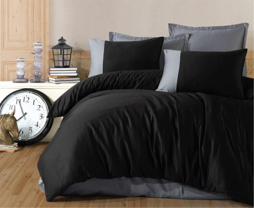 200x220 CLASY POSTELJINA ZA FRANCUSKI KREVET SA 4 JASTUČNICE PURE V1