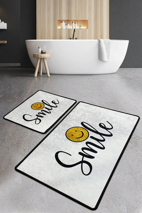 Tepih za kupatilo Smile set od 2 komada
