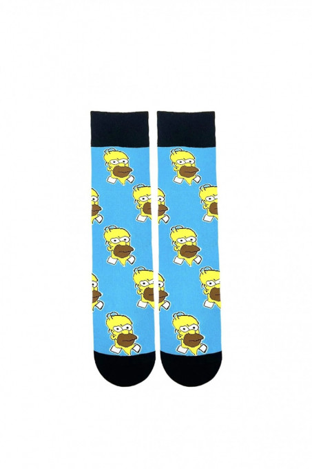 Čarape WANTEE- Homer Simpson plave