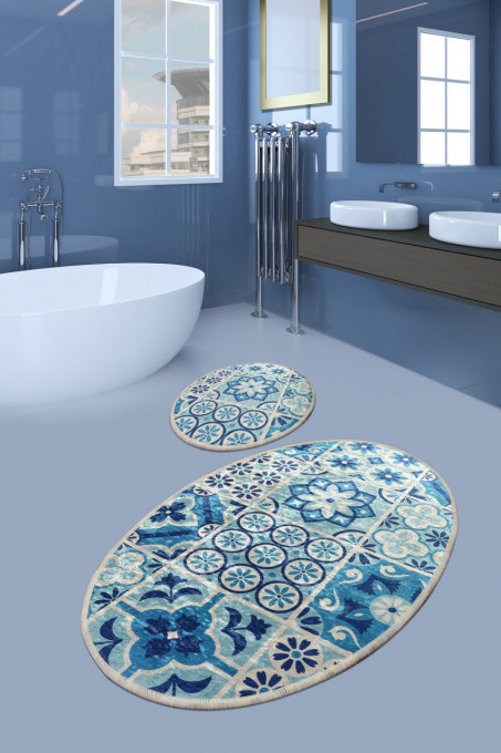 Tepih za kupatilo keramika mozaik set