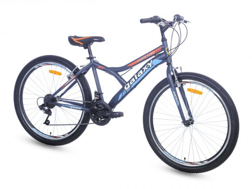 Bicikl CASPER 260 26"/18 siva/narandžasta/plava MAT