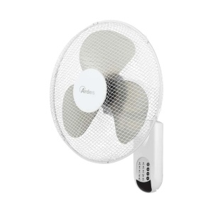 ARDES 5W40RW ZIDNI VENTILATOR 50W SA DALJINSKIM UPRAVLJAČEM I TAJMEROM BELI - Img 1