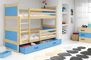 Baloo Bonny Krevet Na Sprat 190X80 Pine Plavi