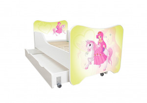 Dečiji krevet 140x70 cm HAPPY KITTY + fioka Pony - Img 5