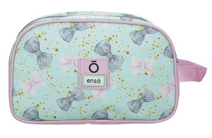 ENSO MERCI AMOUR dečiji neseser sa 2 pregrade - mint - Img 3