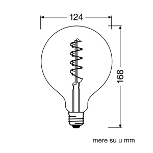 LED filament sijalica toplo bela 4W OSRAM EL-4058075269989E EL7 - Img 3