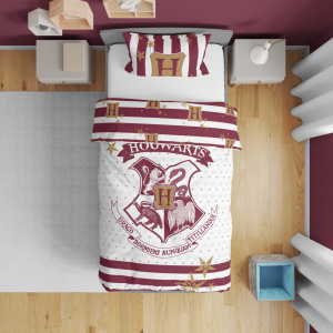Posteljina za decu Harry Potter Model 4 160x200+70x80cm - Img 3