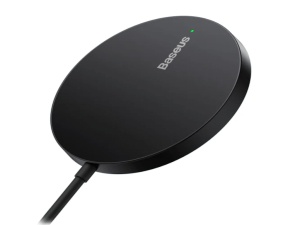 Bežični Punjač BASEUS Simple Mini3 Magnetic Wireless Charger/15W/crna - Img 1