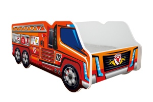 Dečiji krevet 140x70 truck FIRETRUCK - Img 2