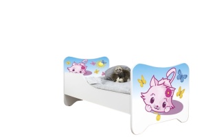 Dečiji krevet 160x80 cm HAPPY KITTY LITTLE KITTY - Img 2