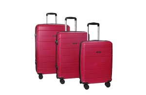 ENOVA MODENA set kofera 3/1 - fuchsia