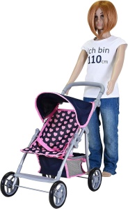 Kolica Liba – Pink Hearts - Img 2