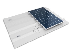 Konstrukcije za SE ANTAI za trapezni lim, mini rail, 150mm, set za 6 panela, univerzalne klampe - Img 6