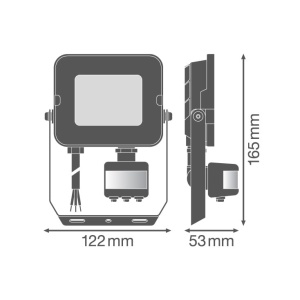 LEDVANCE LED reflektor sa PIR senzorom 20W EL359 - Img 3