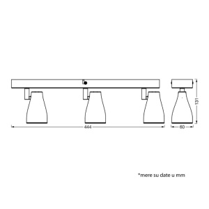 LEDVANCE spot lampa 3xGU10 EL458 - Img 4