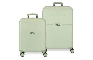 PEPE JEANS ACCENT ABS Set kofera 2/1 - mint
